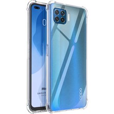 Microsonic Oppo Reno 4 Lite Kılıf Shock Absorbing Şeffaf