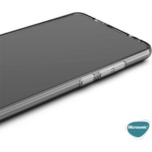 Microsonic Oppo Reno 4 Kılıf Transparent Soft Beyaz