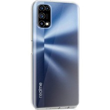 Microsonic Realme 7 Pro Kılıf Transparent Soft Beyaz