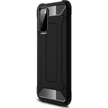 Microsonic Samsung Galaxy S20 FE Kılıf Rugged Armor Siyah