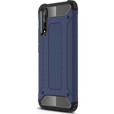 Microsonic Huawei Y8P Kılıf Rugged Armor Lacivert