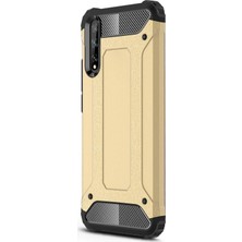 Microsonic Huawei Y8P Kılıf Rugged Armor Gold