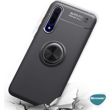 Microsonic Huawei P Smart Pro Kılıf Kickstand Ring Holder Siyah