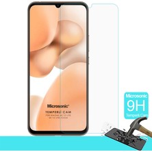 Microsonic Xiaomi Mi 10 Lite Tempered Glass Cam Ekran Koruyucu