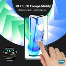 Microsonic Xiaomi Redmi K30 Pro Tam Kaplayan Temperli Cam Ekran Koruyucu Siyah