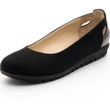 Costo Shoes 44  Numara 18545 Siyah Süet Büyük Numara Babet