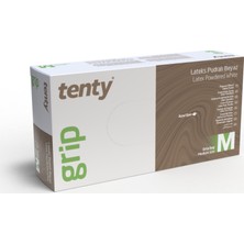 Tenty Lateks Pudralı Eldiveni Medium