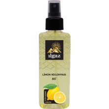 Ilgaz Elegance Series Sprey Limon Kolonyası  150 ml 80 Derece Çanta Boy Kolonya