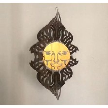 RüzgarGülü 30 cm Iç ve Dış Mekân Için Dekoratif, Işıldayan, Parlak Renkli Rüzgârgülü.