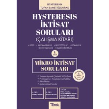 Hysteresis İktisat Soruları Set Cilt 1 + Cilt 2 + Cilt 3 - Tufan Samet Özdurak