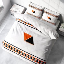 Monohome Geo 3D Pamuk Saten Çift Kişilik Nevresim Takımı