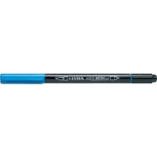 Lyra Aqua Brush Pen Duo Fırça Uçlu Çizim Kalemi Mavi