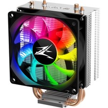 Zalman CNPS4XRGB Cpu Soğt. LGA775/115X/AM4/AM3/FM2+/FM2 Cpu Cooler 2 Heatpipes 92MM Pwm Tdp 95W Rgb Fan