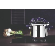 Bonera Çelik Petra Matic Pressure Cooker 4 Lt Otomatik Kapaklı Düdüklü Tencere