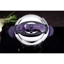 Bonera Çelik Petra Matic Pressure Cooker 4 Lt Otomatik Kapaklı Düdüklü Tencere