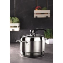 Bonera Çelik Vita Pressure Cooker 8 Lt Düdüklü Tencere