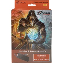 Valx LA-20067 20V 135W 7.9x5.5 Notebook Adaptör