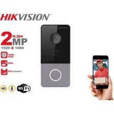 Hikvision Villa Tipi Ip Görüntülü Diafon Kapı Telefon Seti