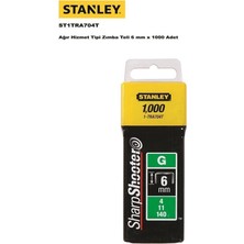 Stanley ST1TRA704T Zımba Teli 6 mm 1000 Adet