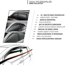 OEM Opel Astra G Araca Özel Mugen Cam Rüzgarlıgı 4'lü Set