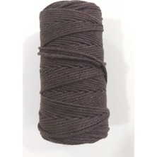 Angel Çanta Akssesuar 3 Büküm Makrome Ipi Koyu Kahve