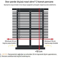 Volper Mekanik Vp 900 Stor Zebra Perde Düz Beyaz 80x200