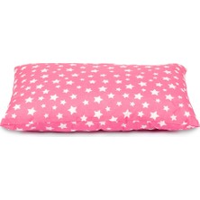 Sluupy Bebek Yastık Pembe Beyaz yıldız  35 x 50 cm