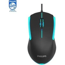Philips G314 Işıklı Kablolu Oyuncu Mouse