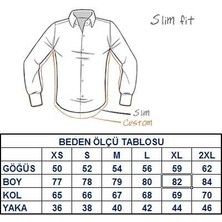 Dicotto Beyaz 8 Drop Micro Kumaş Kol Düğmeli Slim Fit Erkek Gömlek - 197-1
