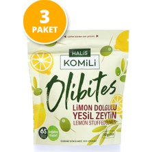 Komili Olibites Limon Dolgulu Yeşil Zeytin 3 x 30 gr