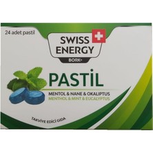 Swiss Energy Pastil Mentol&nane&okaliptus 24 Adet