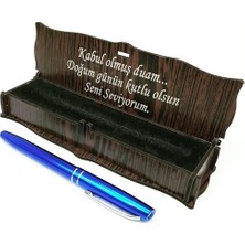 Kalemhane Kişiye Özel Ahşap Kutulu Kalem