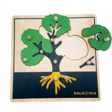 Balatoyz Montessori Ağaç Puzzle