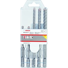 Bosch - Sds Plus-5x Serisi Kırıcı Delici Matkap Ucu 5 Parça Set (5,6 x 110 Mm, 6,8,10 x 160 Mm)