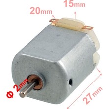 Emay Center 5 'li Dc Motor, Deney Motoru, 3V, 6V Motor Yüksek Devir Dinamo Motor