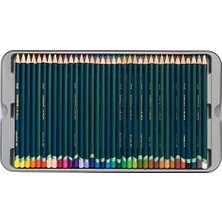 Derwent : Artists' : Kuruboya Kalem Seti : 36 Renk Metal Kutu