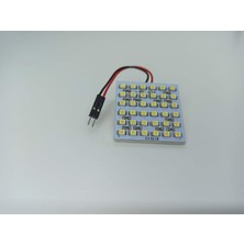 Güse Araç Içi Oto Aydınlatma Tepe Lambası 36 Smd 5050 LED Proje Panel Tavan Lamba 33-40MM