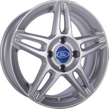 Shlk 6 X14 SLK-1684 4X108 ET38 63.3 H2SX Silver Xl Ford Jant Takımı