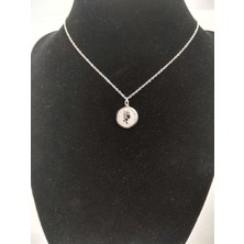 Modamugo Çelik Kolye Queen Rodyum