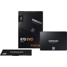 Samsung 870 Evo 1TB 560MB-530MB/s Sata 2.5" SSD (MZ-77E1T0BW)