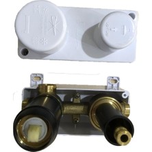 E.C.A Eca Ankastre Banyo Bat. Sıva Altı Grubu Mat Siyah  102166201C1