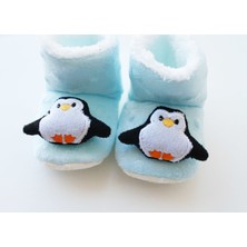 Puppis Baby Mavi Penguen Panduf 12 - 18 Ay