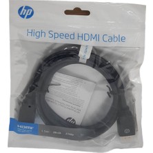 HP 4K Yüksek Hızlı Ethernet ve HDMI Kablosu 1.5 Metre