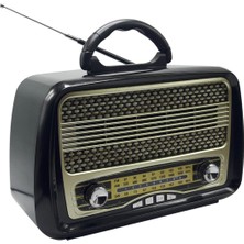 Glr MD-1902BT Bluetooth Hoparlörlü Nostaljik Radyo