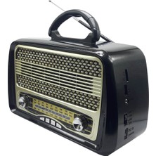 Glr MD-1902BT Bluetooth Hoparlörlü Nostaljik Radyo