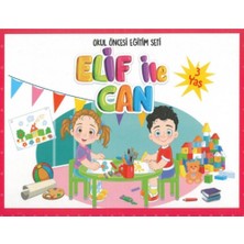 İlk Akademi Elif ile Can Okul Öncesi Eğitim Seti 3 Yaş