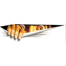 TSC Bakana Göz Oto Sticker Araba Yapıştırma