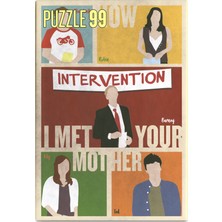 Mabbels Warner Bros 99 Parça How I Met Your Mother Puzzle