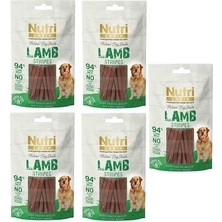 Nutri Canin Lamb Strıpes 5 Adet %94 Kuzulu Köpek Ödülü 80 gr