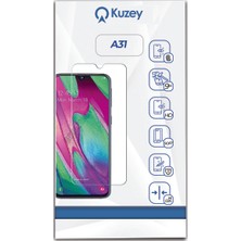 Kzy Samsung Galaxy A31 Temperli Ekran Koruyucu Cam Şeffaf